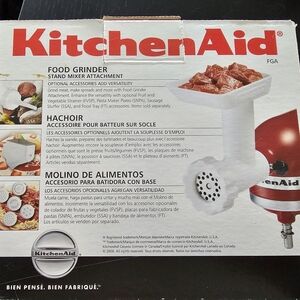 Kitchen Aid Food Grinder Attachment